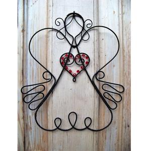 Adorno Navideño Colgante de Hierro Forjado Hecho a Mano con Diseño Personalizado para Decoración Navideña del Hogar - Product Image 4