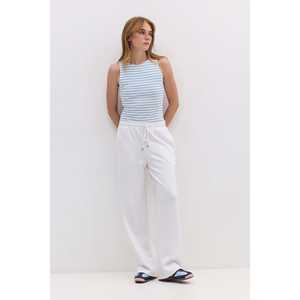 Pantalones Casuales de Algodón para Exteriores con Diseño de Corte Recto - Product Image 1