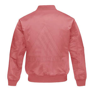 Chaquetas bomber de manga larga con cuello levantado de la mejor calidad para hombre, estilo de calle más vendido para ropa de invierno - Product Image 2