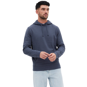Sudadera con Capucha Gruesa para Hombre, 100% Algodón, Bordado Personalizado, Estilo Urbano, con Forro Polar para Invierno, Sudadera Térmica - Product Image 2
