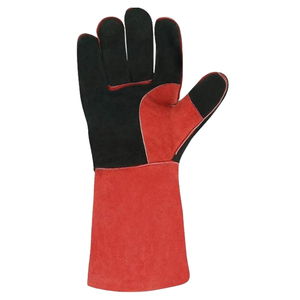 100% gants de soudage en cuir souple Hockey paume doigt complet Protection des mains gants de travail respirant hommes gants en cuir en vente - Product Image 2