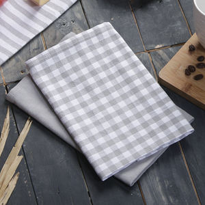 Toalla de mano multiusos tejida de algodón 100%, absorción rápida de agua, hilo impreso teñido, baño liso, juego de Golf para coche, 10 toallas de cocina - Product Image 4