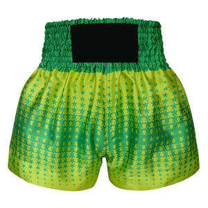 Short de boxe de haute qualité pour hommes, short de boxe Muay Thai, fitness, respirant, arts martiaux, combat, short d'entraînement de couleur personnalisée - Product Image 4