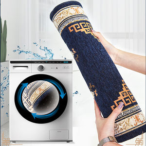 Tapis de cuisine personnalisés à succès, ensemble de tapis tuftés à motif floral en fibres synthétiques, coussinés, antidérapants et résistants à l'eau - Product Image 6