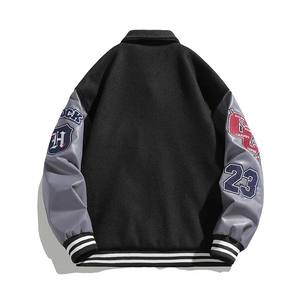 Chaqueta de béisbol universitaria para hombre Tela transpirable de alta calidad hecha con material de alta calidad para el invierno 2025 - Product Image 5
