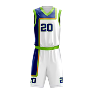 Reversible Baloncesto Jersey Uniforme Venta al por mayor en blanco Equipo Baloncesto Uniforme Característica Secado rápido Oem Servicio - Product Image 4