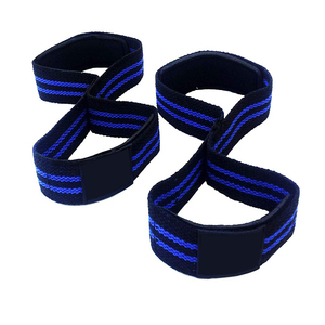 Top qualité personnalisé Gym haltérophilie Figure huit sangles pour hommes femmes meilleure vente Gym Figure 8 sangles à bas prix - Product Image 3