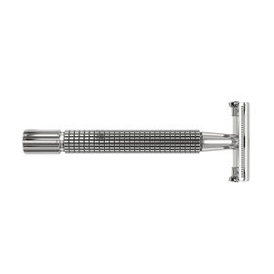 Rasoirs de sécurité pour hommes à long manche, en acier inoxydable, lame à double tranchant - Product Image 5