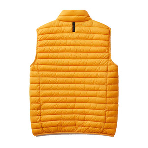 Wholesale Polyester Material Unisex <b>Quilted</b> Zip Up Puffer Sleeveless Jacket With Side Pockets And Stand Collar - Product Image 5