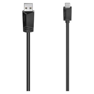 Cable USB-C 2.0 Negro de 1.5 m 00200632 Categoría de Producto para Bancos de Energía y Estaciones de Carga - Product Image 1