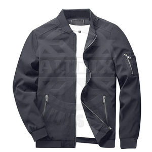 Chaqueta Bomber Deportiva Ligera y Delgada de Corte Ajustado para Hombre, Primavera/Otoño, Chaqueta de Invierno Cálida para Hombre - Product Image 5