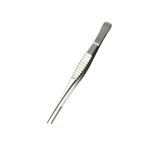 Pinzas de tejido TC DeBakey rectas de alta calidad, pinzas quirúrgicas para pulgar, pinzas vasculares atraumáticas de 15cm, punta de 1,5mm - Product Image 4