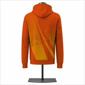 Sweats à capuche basiques pour hommes avec option d'impression personnalisée, coupe confortable, sweat à capuche pour hommes avec tissu respirant - Product Image 2