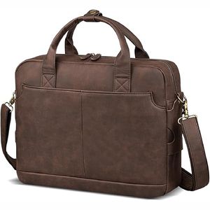 Meilleure vente Sac de bureau en cuir véritable pour hommes Sac en cuir professionnel OEM de haute qualité avec logo personnalisé - Product Image 1