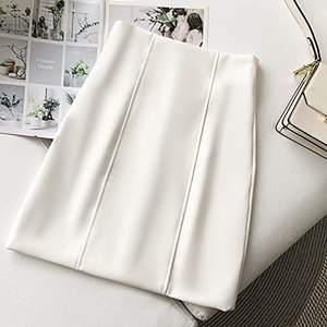 กระโปรงหนังสั้นเอวสูงแบบถักทรงดินสอขนาดเล็กสำหรับผู้หญิงกระโปรงหนัง PU สำหรับผู้หญิงใส่ในออฟฟิศขนาดเล็กมีซิปสำหรับฤดูร้อนออกแบบได้ตามต้องการ - Product Image 3