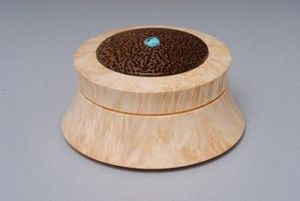 ชามเสิร์ฟทำจากไม้พร้อมฝาปิดดีไซน์โค้งสไตล์นอร์ดิกหม้อปรุงอาหารทำจากไม้ - Product Image 4