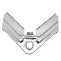 Bride d'angle pour conduit de climatisation en acier galvanisé TDF de haute qualité - Anand Engineering Corporation, tailles et finitions personnalisables