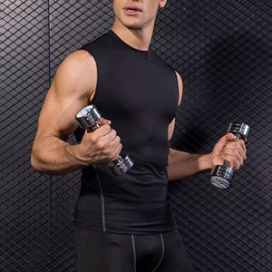 Más vendidos al por mayor logotipo personalizado tamaño y color hombres gimnasio Fitness camisetas deporte diferente color hombres camisetas Super Septiembre - Product Image 5