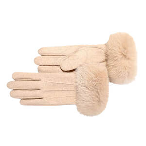 Gants en laine pour hommes, gants thermiques d'hiver, doux, pour l'extérieur, gants en laine pour hommes, gants chauds d'extérieur, tricot d'hiver - Product Image 6