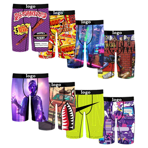 Personalizado al por mayor ropa interior pantalones cortos patrones impresos Bóxers gráficos para hombres vendedor al por mayor - Product Image 1