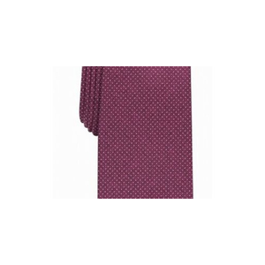 Cravatta da Uomo Perry Ellis Ruthven con Stampa Micro-Dot, Design Floreale Rosso, Taglia Regolare, Lussuosa Confezione Regalo in Poliestere - Product Image 2
