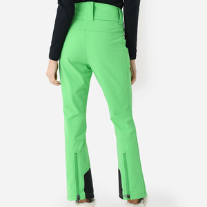 Pantalones de esquí para mujer Proveedor OEM con ajuste personalizado Carcasa impermeable Logotipo de tela transpirable Servicios de marca y etiquetado - Product Image 5