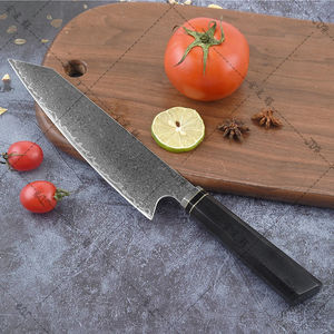 Couteau de cuisine Damas de 8,5 pouces, 67 couches d'acier Damas avec manche en bois - Product Image 4