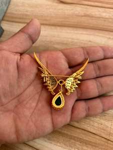 เข็มกลัด925เงินสเตอร์ลิงสำหรับทุกเพศดีไซน์ล่าสุดปักหมุดลูกแพร์เพชรโมอิสซาไนท์ทรงกลมเครื่องประดับสุดหรูของขวัญที่สมบูรณ์แบบ - Product Image 5