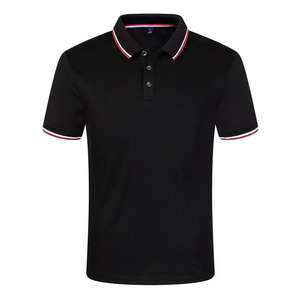 Polo con estampado de pantalla para hombre, ropa de algodón mezclado, camisetas de manga corta, logotipo personalizado, venta al por mayor, 2022 - Product Image 4