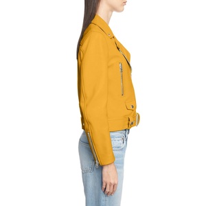 Chaquetas de Cuero Genuino Nuevas para Mujer - Prendas Exteriores de Cuero Real Suaves, Duraderas y Elegantes - Chaqueta de Cuero Personalizada para Mujer - Product Image 5