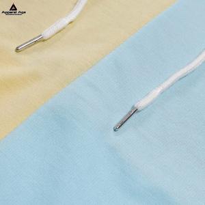 Automne hommes pull à capuche Logo personnalisé brodé solide bloc de couleur unie polyester coton dégoulinant impression hiver sweats à capuche - Product Image 4