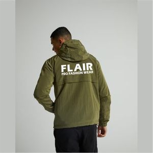 Chaqueta Cortavientos Impermeable y Transpirable con Capucha Plegable para Hombre, con Cremallera, para Correr y Lluvia - Product Image 4