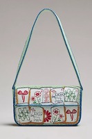 Nouveau Sac à Bandoulière Classique en Coton, Broderie Main Perlée, Artisanat Indien, Lavable, Couleurs Assorties, Idéal pour les Fêtes