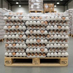 ไข่ไก่สดเปลือกหอยสีขาวสีน้ำตาลสำหรับส่งออกจำนวนมาก - Product Image 4