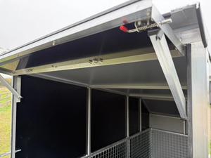 Remolque deportivo Apache 8x4 GVW 750KG, 2 toneladas, gris/azul, ligero, con caja bloqueable, en venta. - Product Image 2