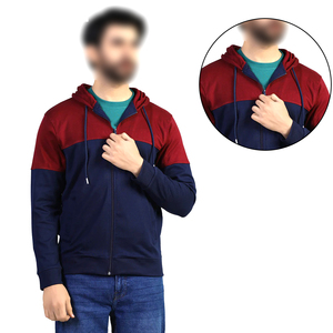 Dernière saison d'hiver 3XL sweat à capuche zippé à manches longues pour hommes respirant polaire vêtements de sport capuche motif imprimé fait durable - Product Image 2