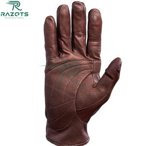 <b>Mens</b> Leather <b>Gloves</b> Hot Selling Full Finger Thermal <b>Touch</b> <b>Screen</b> Ultra Thin Lined Outdoor Fashion <b>Mens</b> Leather <b>Gloves</b> - Product Image 3