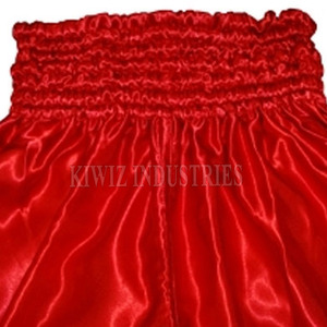 Nouveauté Short de Muay Thai en Satin de Couleur Unie pour Hommes, Fait sur Mesure, Vente en Gros de Service OEM, Motif Décoration - Product Image 2