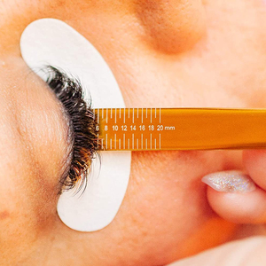 ชุดแหนบถอนขนตา90องศาสีทองหรูหราทนทานและเหมาะสำหรับการต่อขนตา - Product Image 5