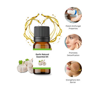 100% parfums d'arôme naturel pur huile d'ail essentielle huile d'ail brute noire inodore pour l'arôme alimentaire ingrédient d'arbre à thé - Product Image 4