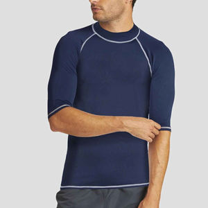 Personalizado 2025 mejor calidad liso Mma Rash Guard manga larga Rush Guards hombres fabricante suministro personalizado compresión Rash Guard - Product Image 1