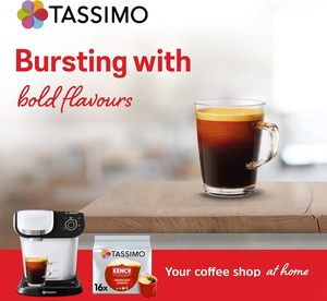 Cápsulas de Café Tassimo Kenco Americano Smooth x16 (Paquete de 5, Total 80 Bebidas) - Product Image 2