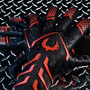 Guantes de portero de cuero Premium personalizables ajuste personalizado venta al por mayor fútbol látex agarre - Product Image 1