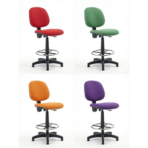 Hot Sale Eco Drafting <b>Stool</b> Footrest Ring Fabric Upholstered for Lab Office Wholesale - Product Image 6