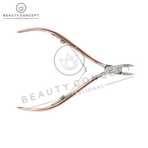 Coupe-ongles écologique en acier inoxydable Poignées colorées Meilleur fournisseur Pinces à ongles à cuticules pour ongles Concept de beauté - Product Image 4