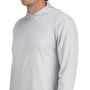 Sudadera con capucha de pesca de manga larga con sublimación de camuflaje para hombre, ropa de torneo de secado rápido transpirable, impermeable, a prueba de viento, 100% algodón - Product Image 6