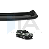 Suv duster 2010 2017 2018 et sur le couvercle du pare-chocs arrière capuchon en plastique anti-rayures haute qualité épais abs plastique verre mat