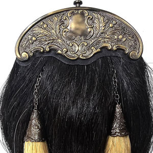 Sporran de cuero escocés Sporrans de cuero genuino a la venta hecho con material de cuero de alta calidad - Product Image 2