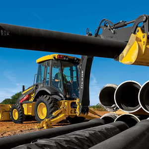 Johnn Deere 410L retroexcavadora cargadora usada rueda John Deere retroexcavadora cargadora máquinas de construcción para la venta - Product Image 5