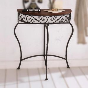 โต๊ะคอนโซลเหล็กดีไซน์ทันสมัยสำหรับโรงแรมของตกแต่งบ้านห้องรับแขกที่เก็บเฟอร์นิเจอร์ห้องโถงและโถงทางเดิน - Product Image 2